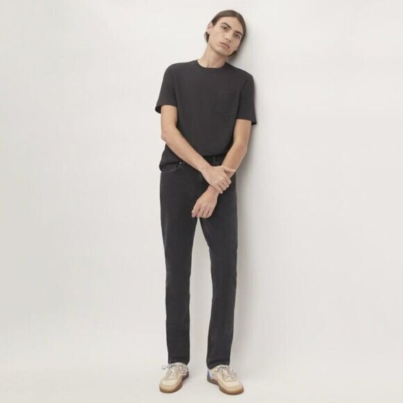 Everlane Other - Everlane Uniform The Slim 4 Way Stretch Organic Jean in Washed Black